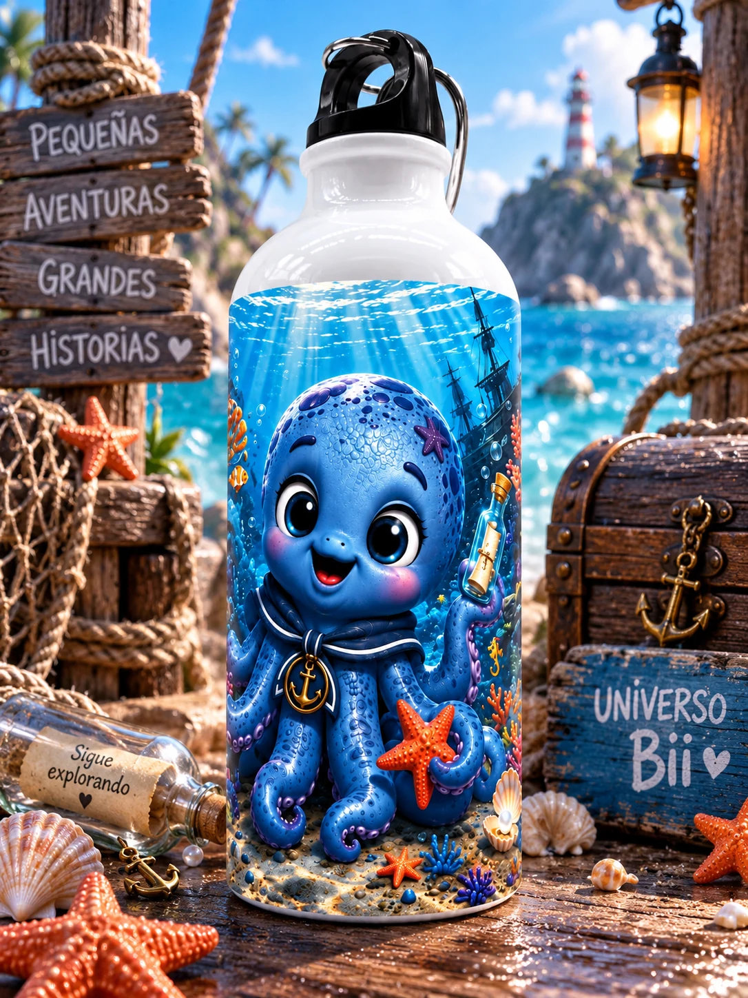 Cilindro real de Universo Bii con Inkbii