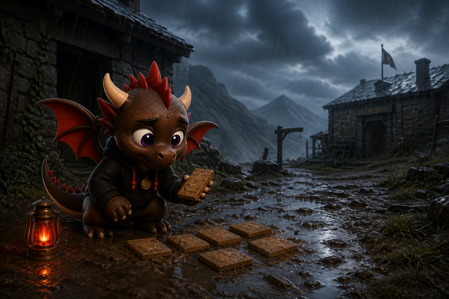 Dragobii en Dragobii y el horno de las cartas frías