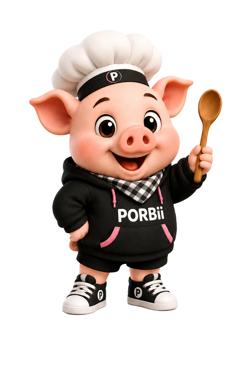 Porbii, cerdo