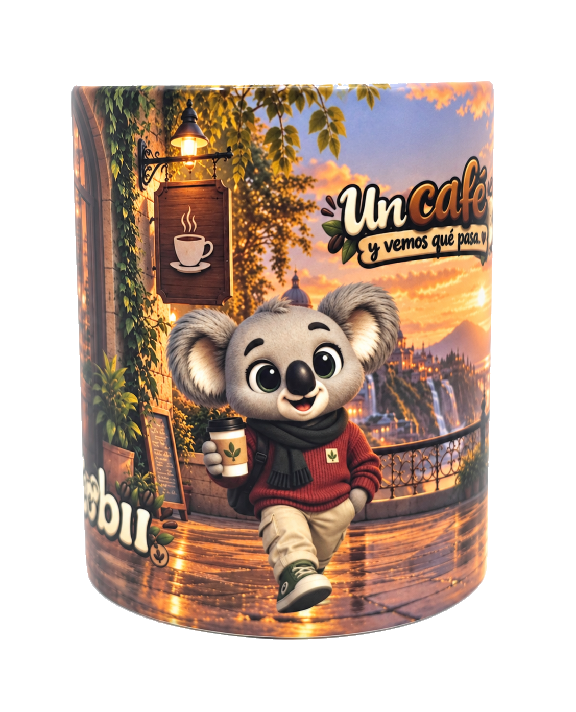 Taza real de Universo Bii con Kobii